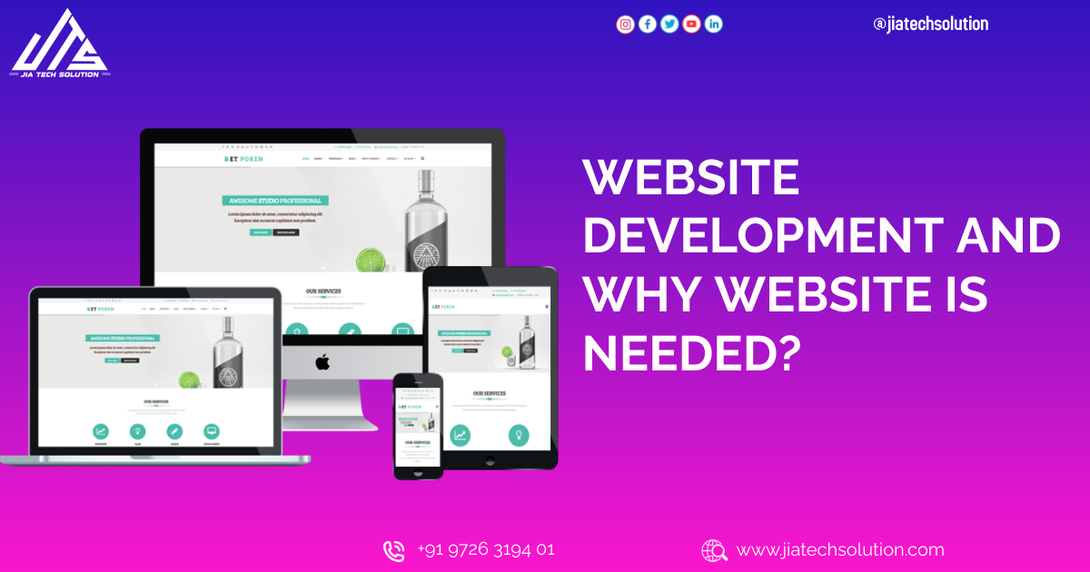 Why Every Business Needs a Website Benefits and Importance